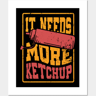 Ketchup Lover Retro Posters and Art